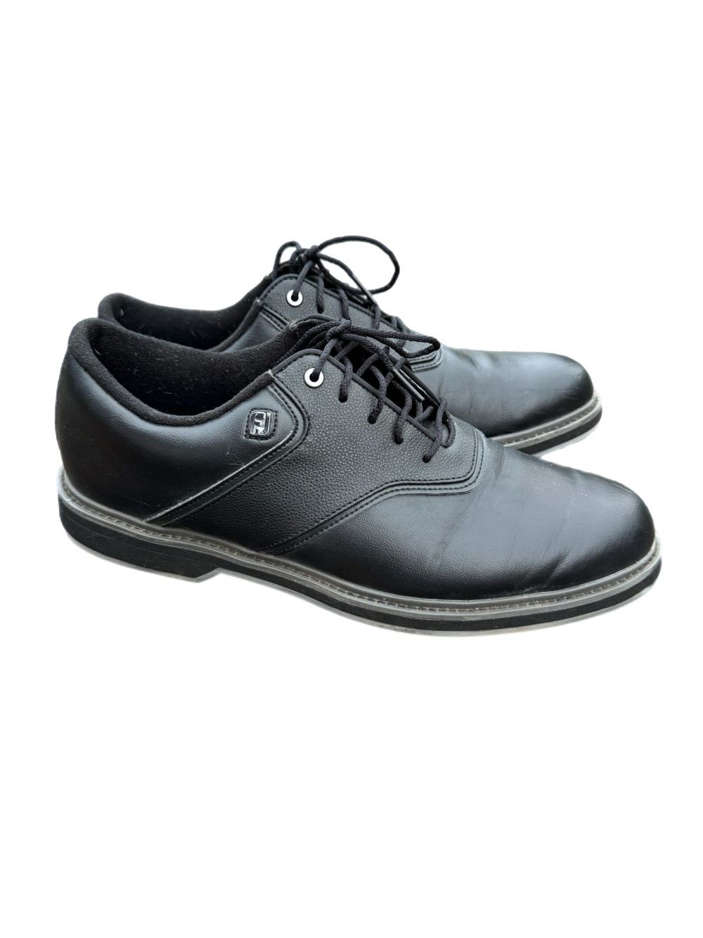 FootJoy Men's FJ Originals Golf Shoes Black Performance #57024 Turf Grip Sz 10